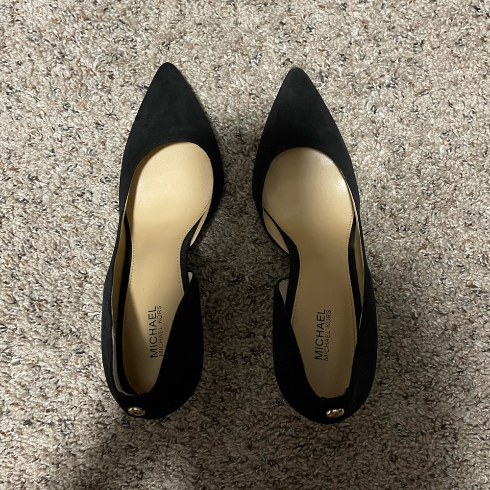 Size 8 Black Michael Kors Heels